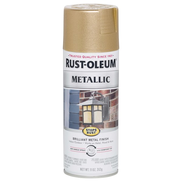 Rust-Oleum Warm Gold, Metallic, 11 Oz 286524